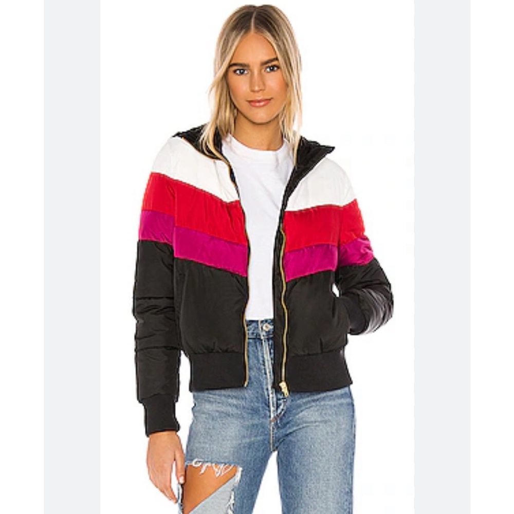 Spiritual Gangster Grateful Roaming Soul Puffer Jacket, sz Large, MSRP $198